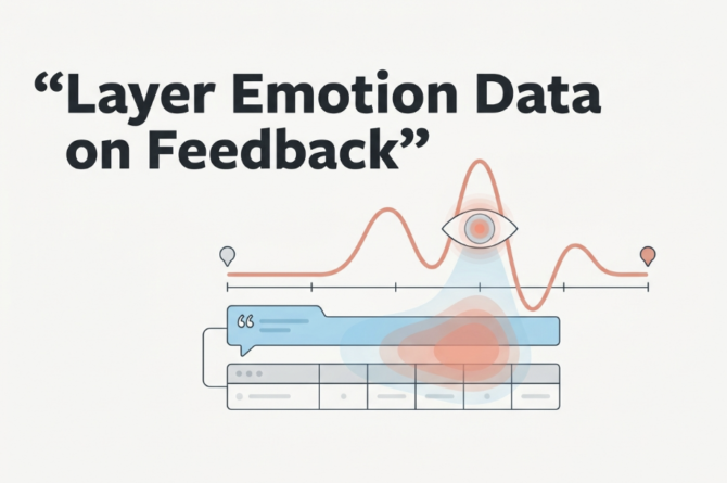 Beyond "What They Said": How to Layer Emotion AI Data onto Self-Reported Feedback